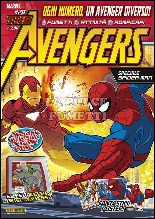 MARVEL ADVENTURES #    37 - AVENGERS MAGAZINE 28 + MARTELLO LANCIADISCHI DI THOR